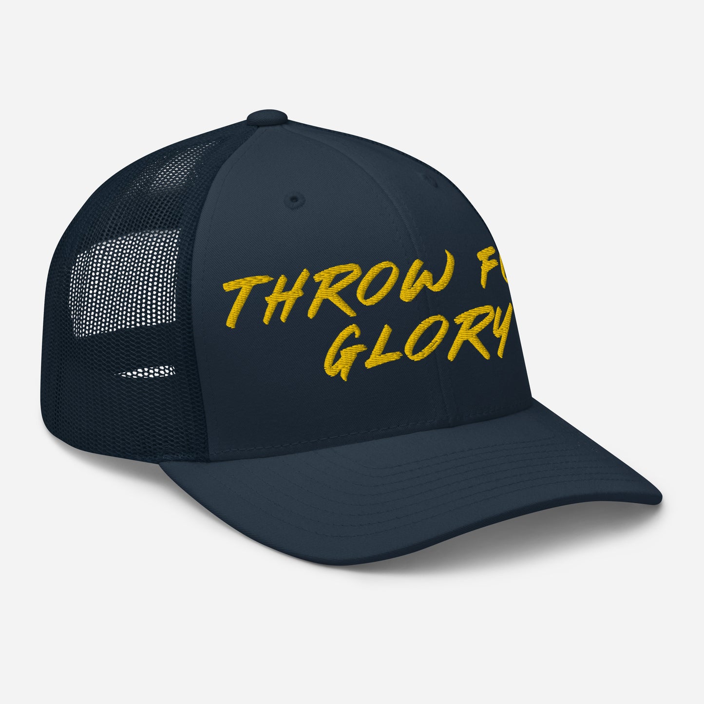 Throw For Glory Trucker Cap