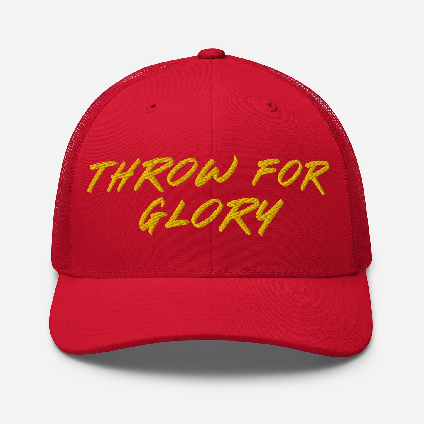 Throw For Glory Trucker Cap